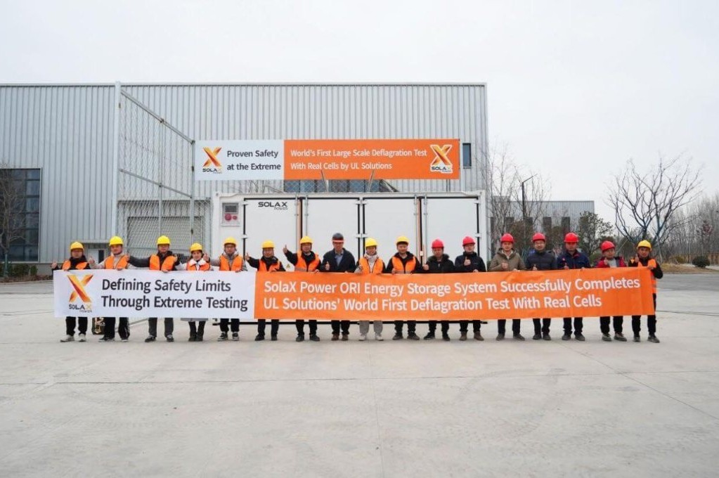Testare i limiti della sicurezza su SolaX ORI da 5 MWh