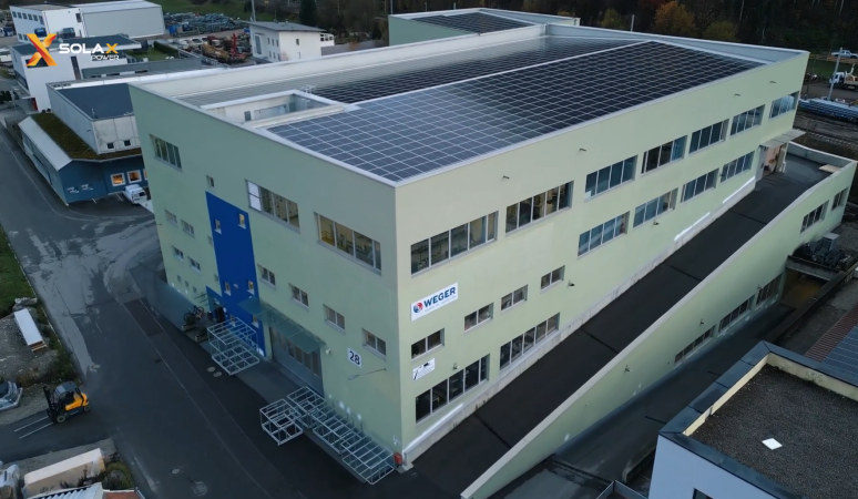 SolaX ESS-TRENE energy storage system at WEGER in South Tyrol, Italy