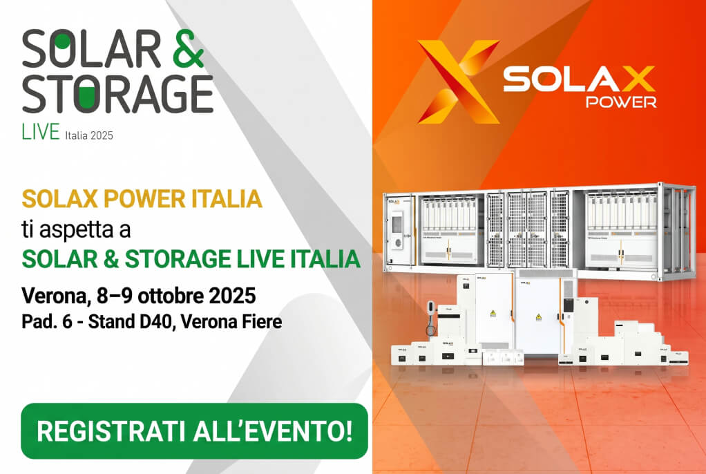 SolaX Power a Solar & Storage Live Italia 2025