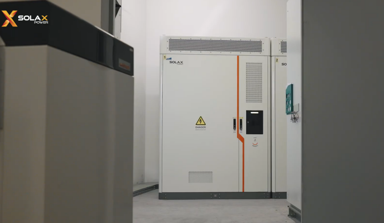 Two SolaX ESS-TRENE energy storage systems at WEGER facility in South Tyrol, Italy Two SolaX ESS-TRENE energy storage systems at WEGER facility in South Tyrol, Italy